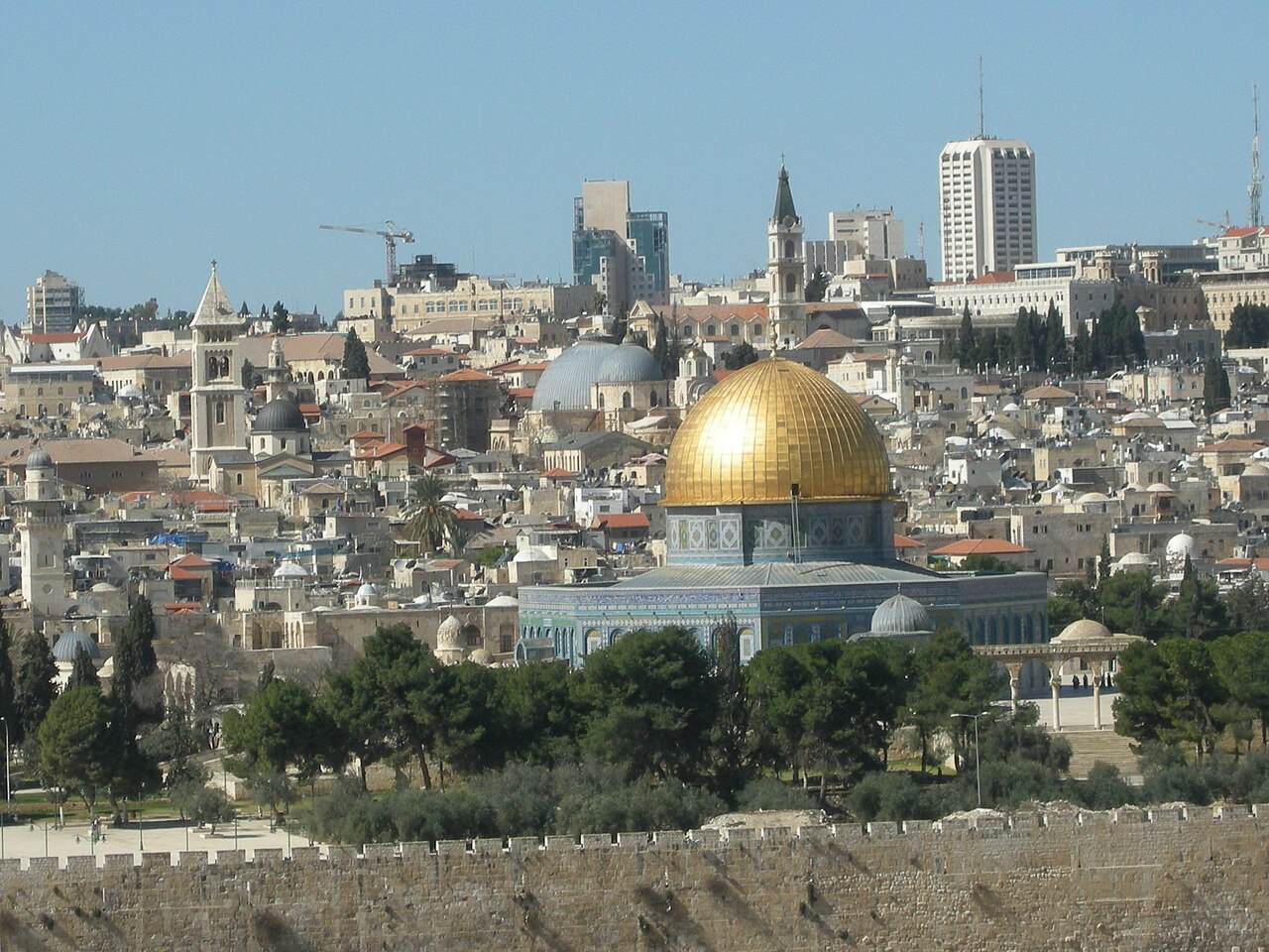 Vista panorámica de Jerusalén